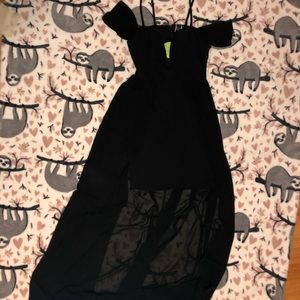 Off the shoulder dress